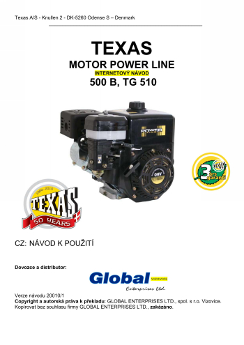 Motor TG500/510